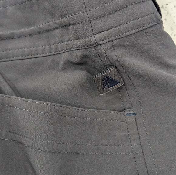 L.L.Bean Woman Dark Gray Performance Active Mini Skirt Skort Tennis Fitness 12 - Picture 10 of 12